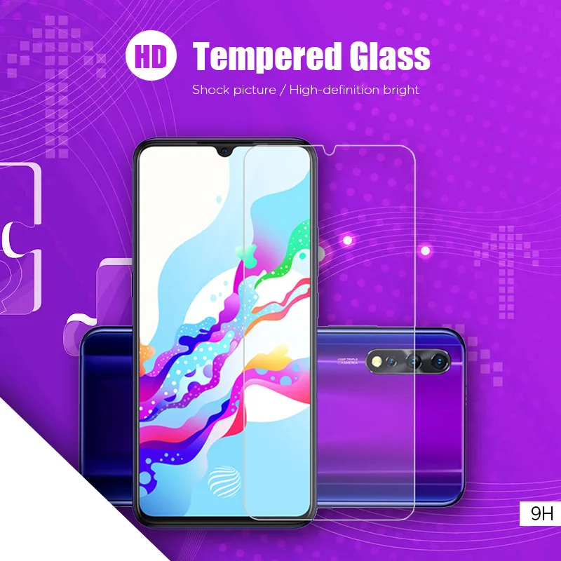 Закаленное стекло для Vivo V17 Neo V15 Pro V11 защитное против царапин X23 X27 Y3 Y5S Y11 2019
