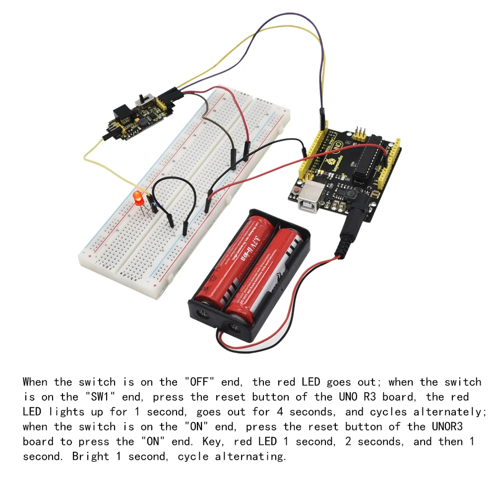 

Keyestudio Logic DC Jack Module for Arduino
