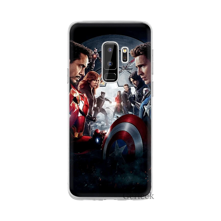 Чехол для мобильного телефона Samsung Galaxy J1 J2 J3 J5 J7 Prime жесткий чехол Мстители Капитан
