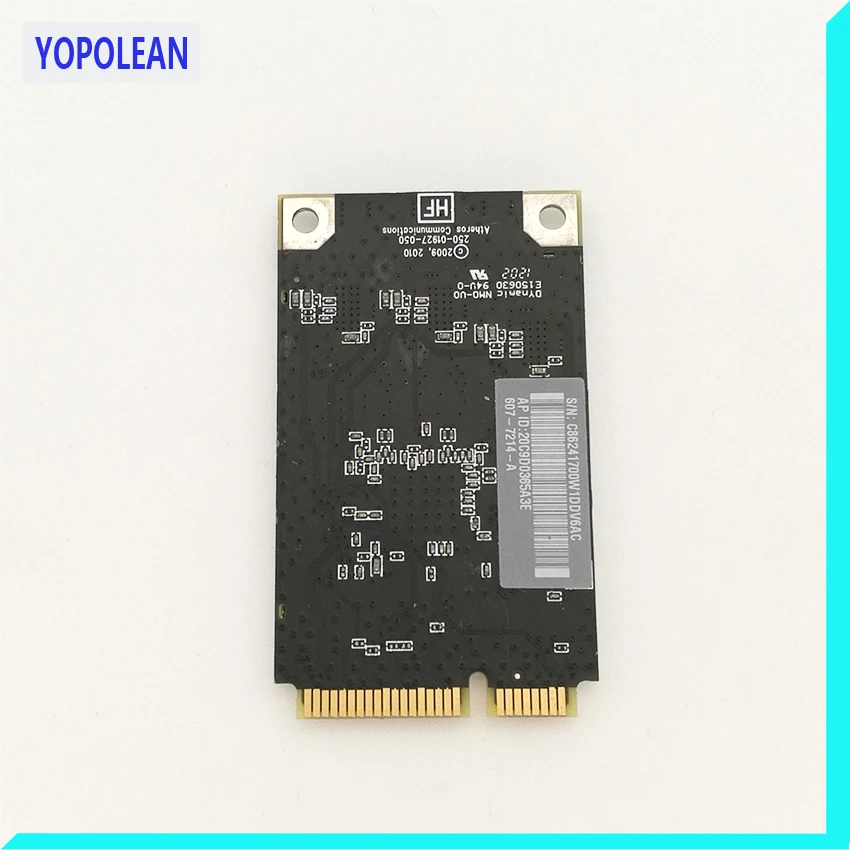 Двухдиапазонная мини карта PCI E беспроводная Wi Fi AR5BXB112 AR9380 для Mac Pro 2 4/5 ГГц 450