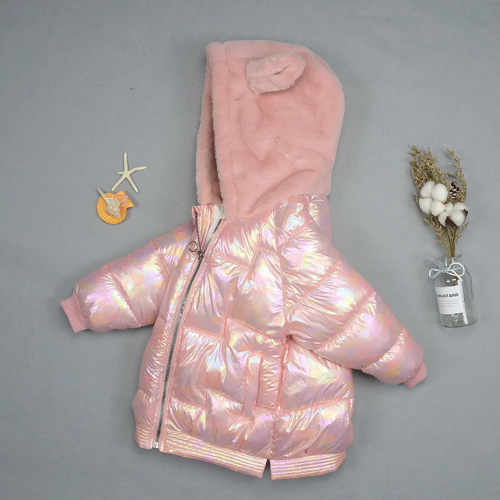 

Girls winter outerwear children thick velvet coats for baby girl kids fashion warm down jackets toddler parkas clothes hoodies