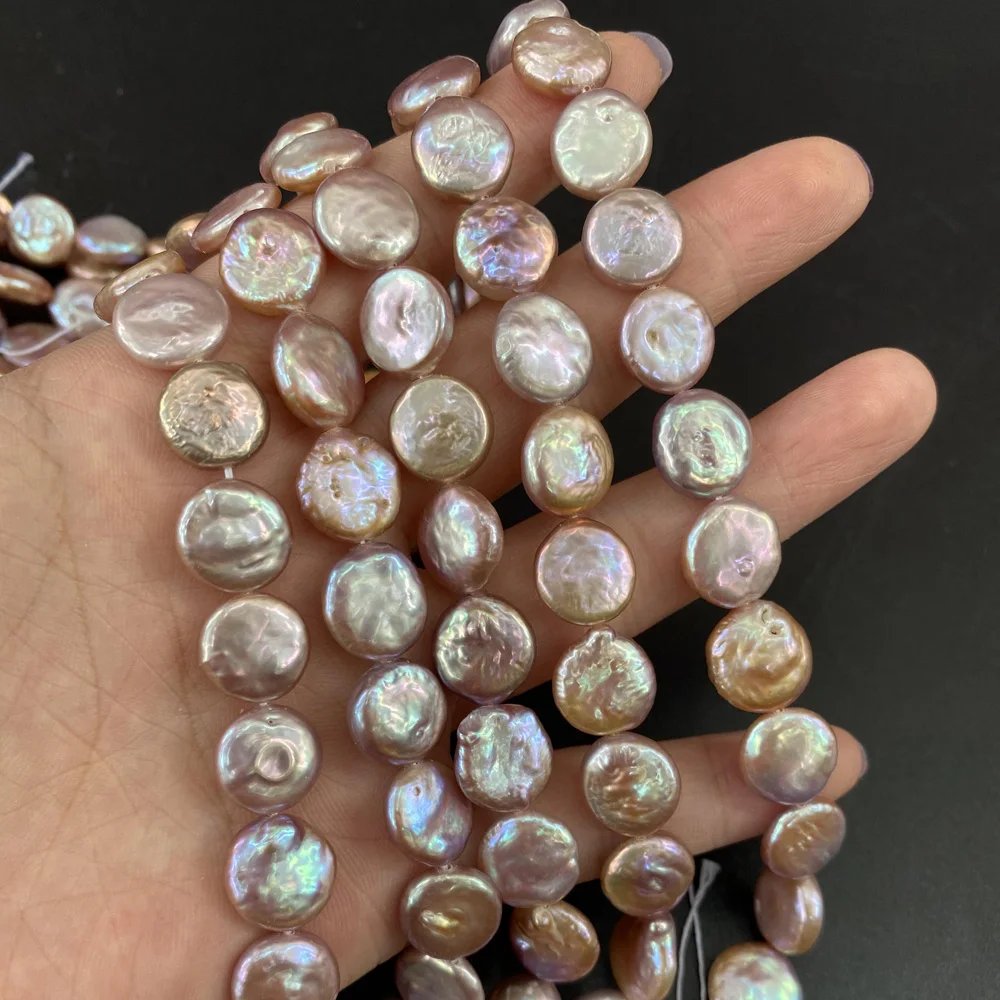 Бусина-разделитель женская из натурального пресноводного жемчуга 13 дюймов |