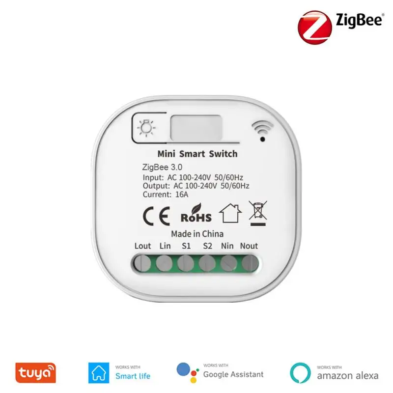 

Интеллектуальный выключатель Zigbee 3,0, модули автоматизации, таймер, переключатель «сделай сам», выключатель Smart Life, приложение для дистанцио...