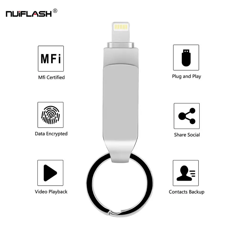 Самый низкий usb флэш-накопитель для iPhone 6/6s/6plus/7/7plus/8/X Usb/Otg ios реальная емкость cle