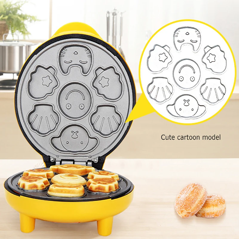 Бытовая миниатюрная электрическая машина для выпечки тортов с антипригарным