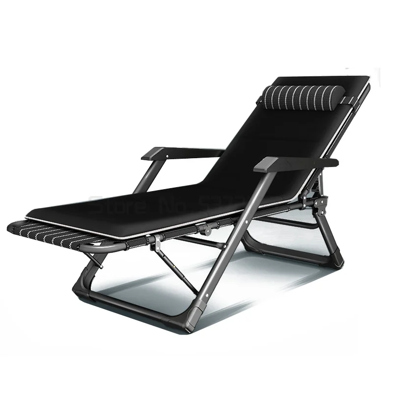 

Recliner folding chair lunch break nap winter summer dual-purpose bed balcony household leisure backrest beach chair