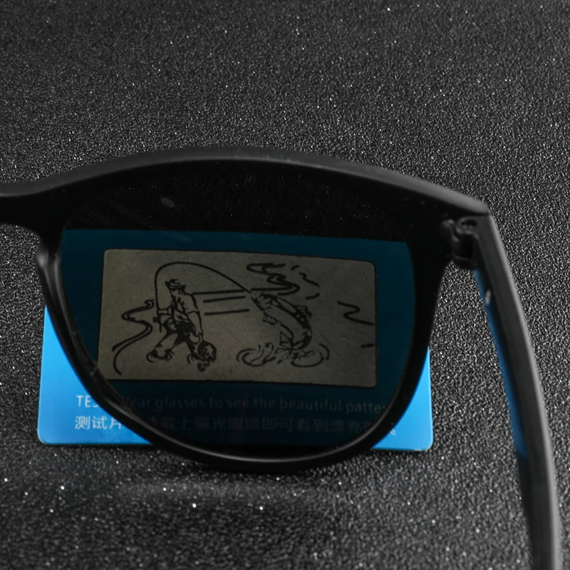 Очки солнцезащитные поляризационные для мужчин и женщин квадратные солнечные