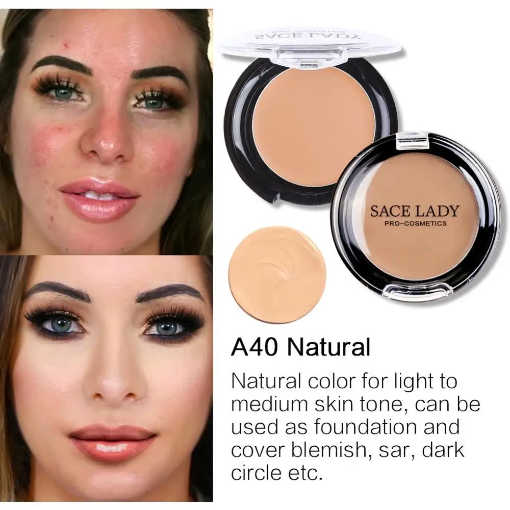 SACE LADY полное покрытие консилер крем для лица макияж корректор Палитра жидкая