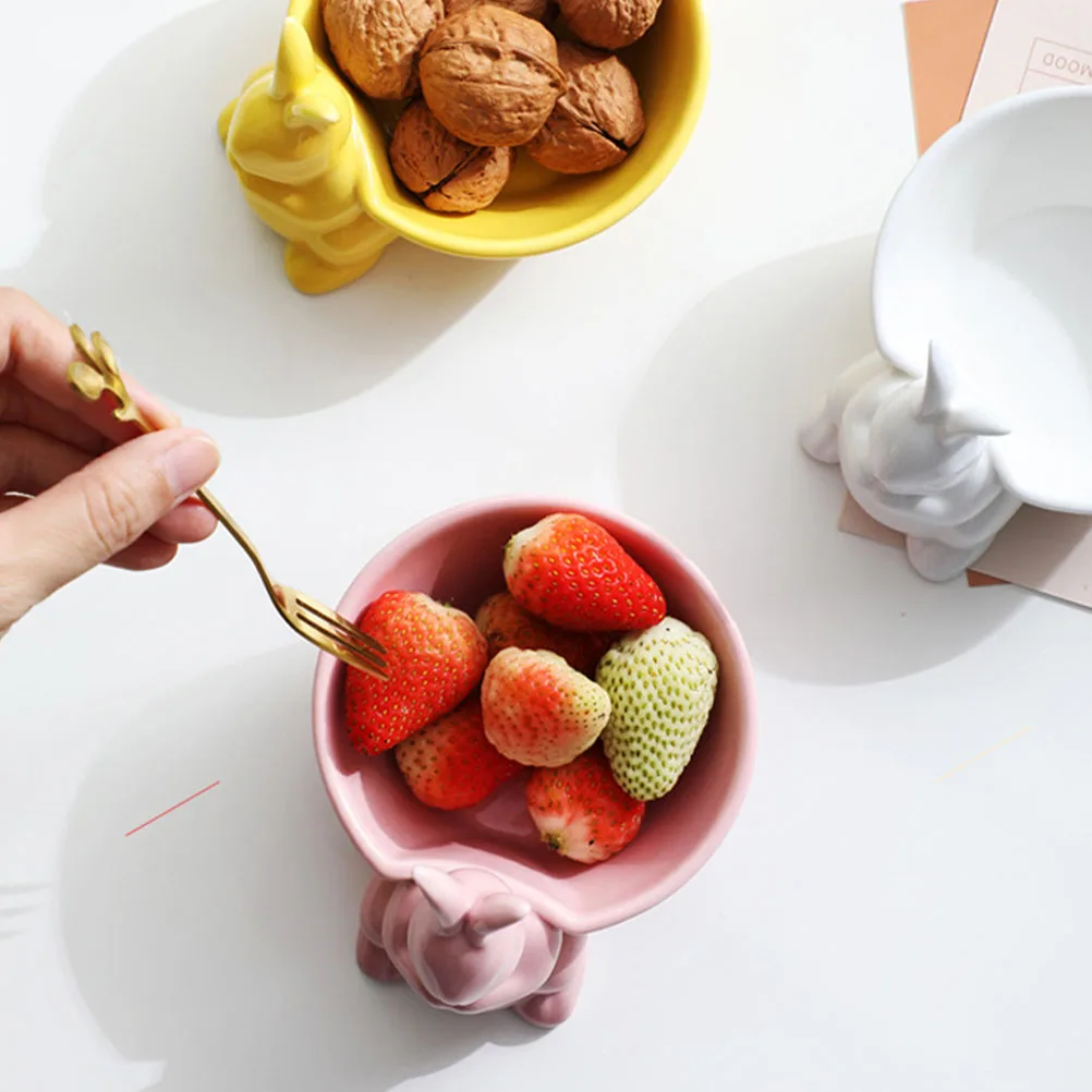 Контейнер для сервировки еды чаша йогурта Салатница с фруктами Пасхальная