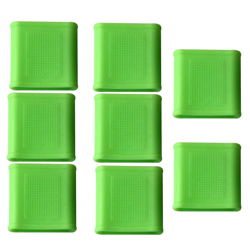 

8Pcs/Set Golf Finger Non-Slip Silicone Sleeve Protective Cover Hand Protector Support Sleeve