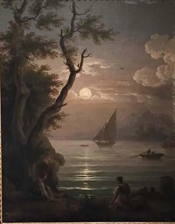 Старый художник оригинал ручная роспись на холсте: Реалистичный пейзаж картина