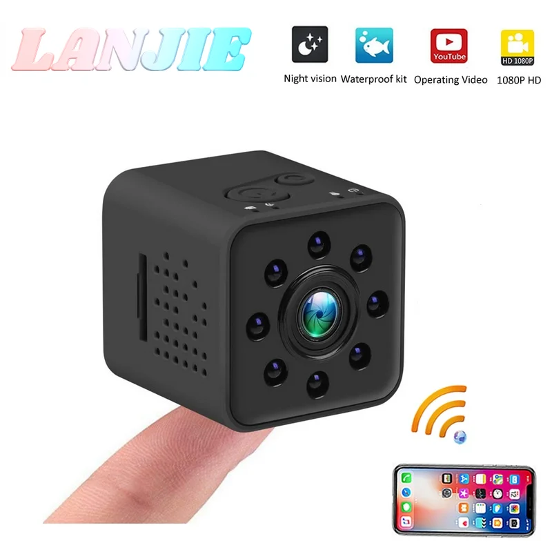 

FULL HD 1080P Mini Camera WIFI Camera SQ13 SQ23 Night Vision Waterproof Shell CMOS Sensor Recorder Camcorder