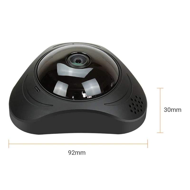 960P 360 градусов VR панорамный полный вид Wifi мини камера IP ночного видения 1.3MP