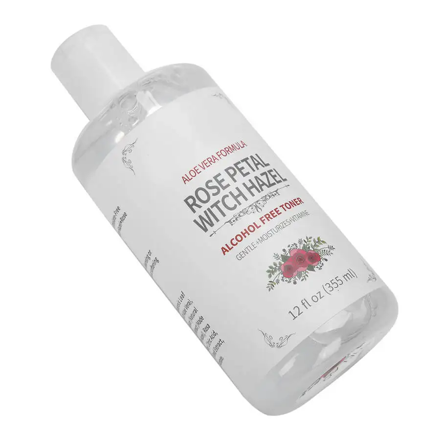 Светодиодный аппарат 355 мл MELAO Witch Hazel Rose лепесток Тоник для лица увлажняющий уход