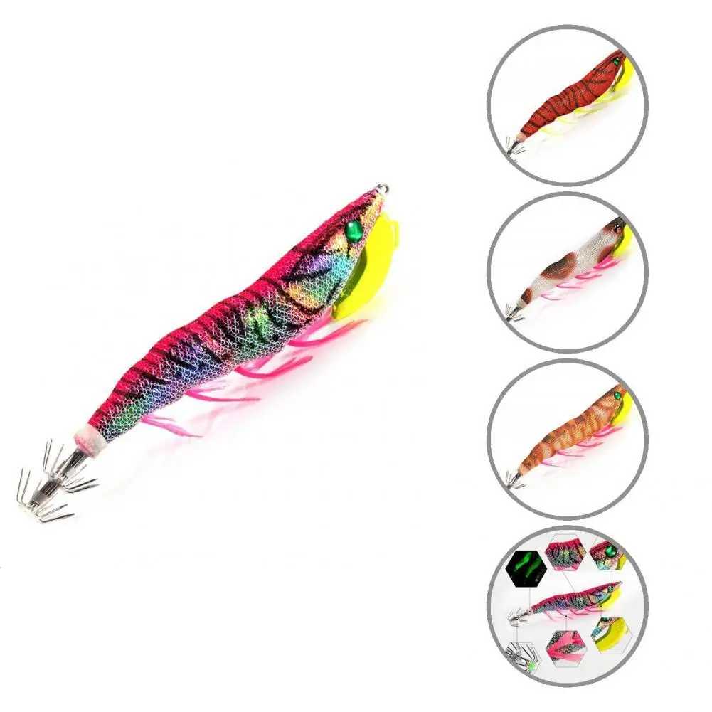 

Plastic Durable 3D Eyes Design Shrimp Bait Hook Design Shrimp Bait Vivid Angling Supplies