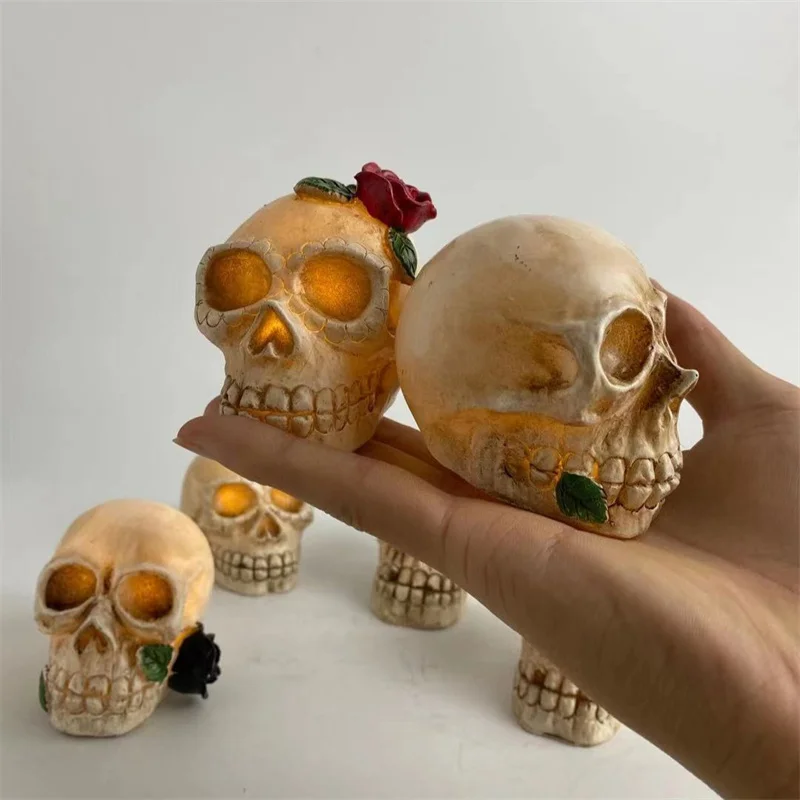 

Декор в виде черепа на Хэллоуин, ночные светильники на Хэллоуин, рождественские подарки для детей, праздничная лампа, подарок для дома, бара,...