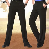 high quality mens dance trousers new adult pants pocket pants black practice ballroom dance pants stylish rumba chacha training