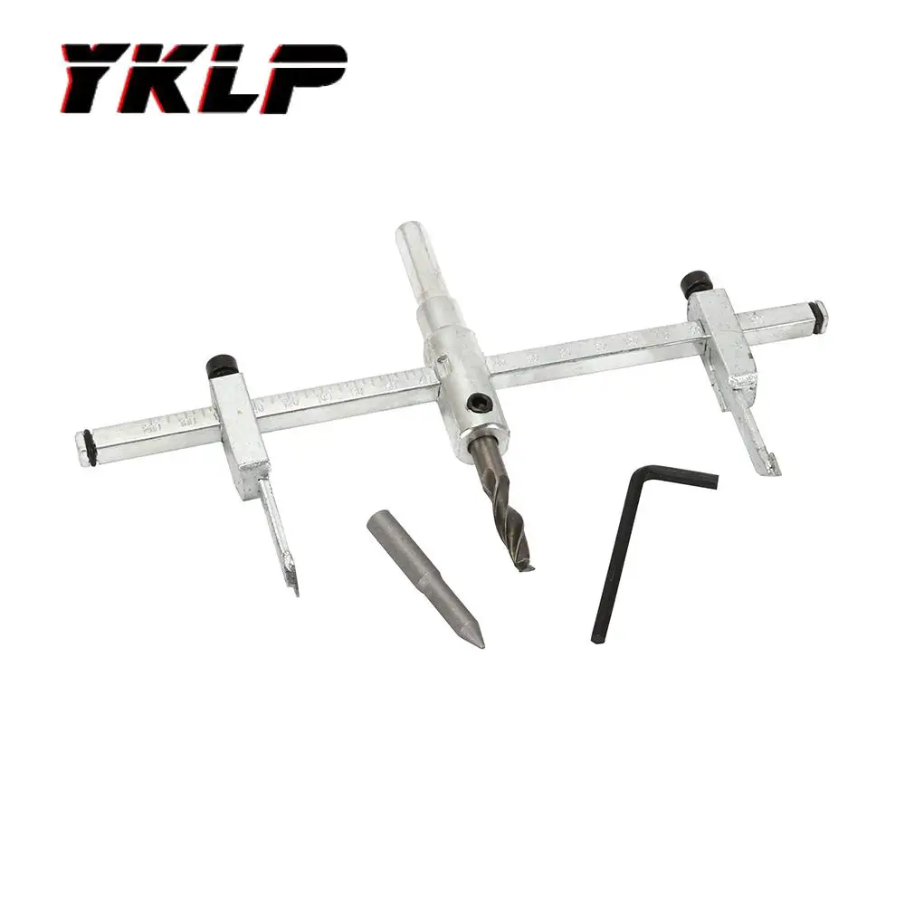 40-200 мм Регулируемая круглая пила для отверстий резак штукатурки и фанеры