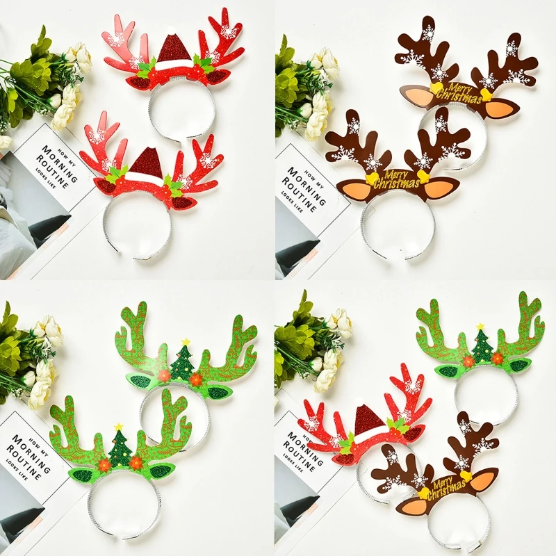 Женская шляпа головной убор в виде дерева для вечеринки оленя ободок волос