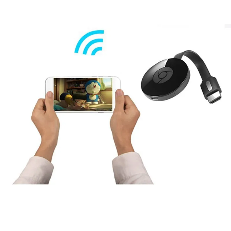 ТВ-палка для Netflix YouTube хромированная литая для Android tv Miracast chromecast HDMI дисплей ключ против anycast