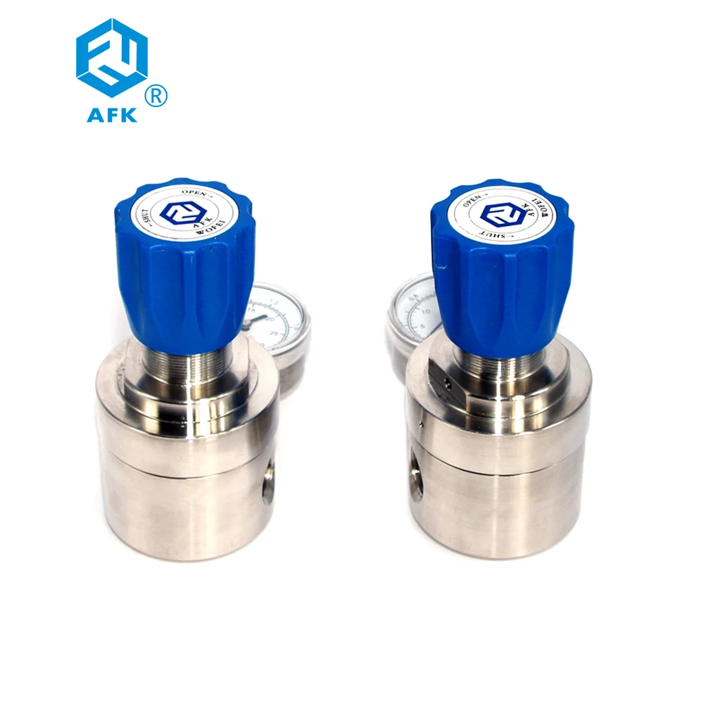 Газовый регулятор высокого давления водорода из нержавеющей стали 1/2NPT F|pressure gas