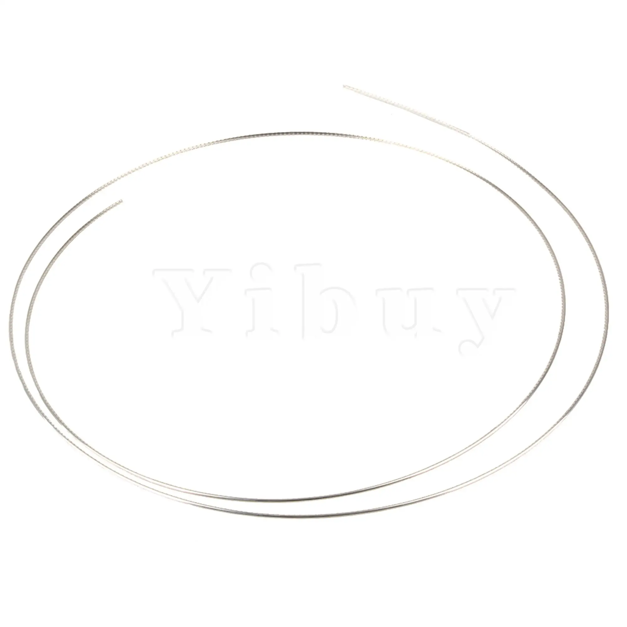 

Yibuy New Guitar Electric Fret Wire 2.7 mm Width Professional Guitar Fretwire Silver
