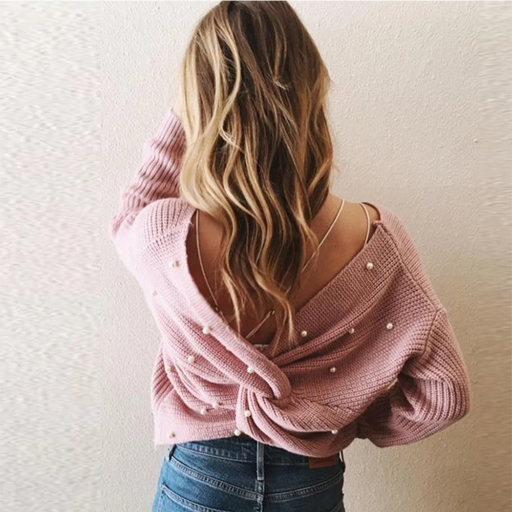 Женский трикотажный свитер-водолазка с Разноцветными полосками | Женская одежда