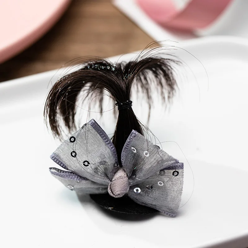 Заколка для волос новорожденных с бантом | Детская одежда и обувь