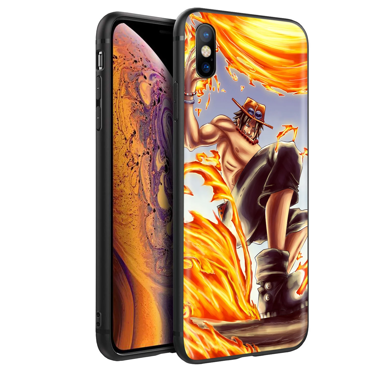 YIMAOC цельный Ace силиконовый мягкий чехол для iPhone 12 Mini 11 Pro XS Max XR X 8 7 6 6S Plus 5 5S