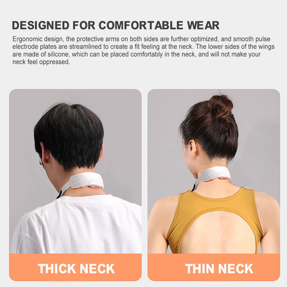

Neck Massager Foldable Neck and Shoulders Massage for Pain Relief 15 Levels Neck Relax Massager