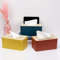 napkin boxes holder paper box hold car tissue paper packaging storage decorative box wooden bamboo container