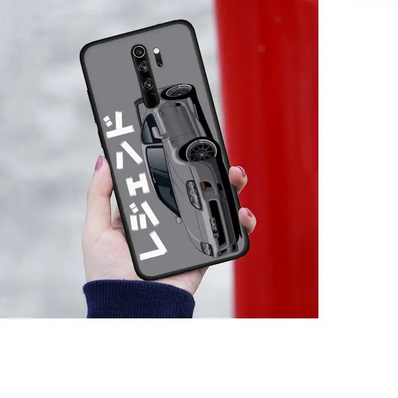 

JDM Tokyo Drift Sports Car Phone Cases For Redmi 7 8 9 A K20 30 Pro Note 8 9 Pro 9s