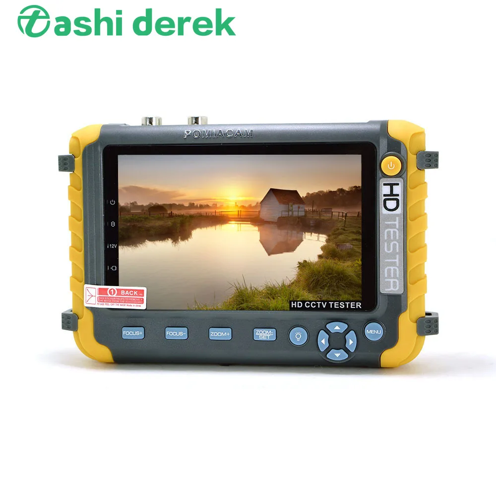 Vga/Hdmi Входная камера тест er Cctv монитор 8mp с 5-дюймовым экраном Ahd Cvi Tvi Cvbs HD Coxial Тест UTP