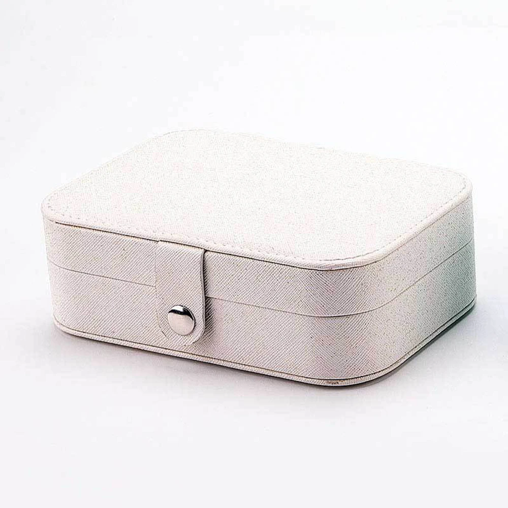 High Grade Ring Jewellery Storage Box Portable Carrying Case Jewelry Box Ear Nail Ring Earring Jewelry Receiving Box