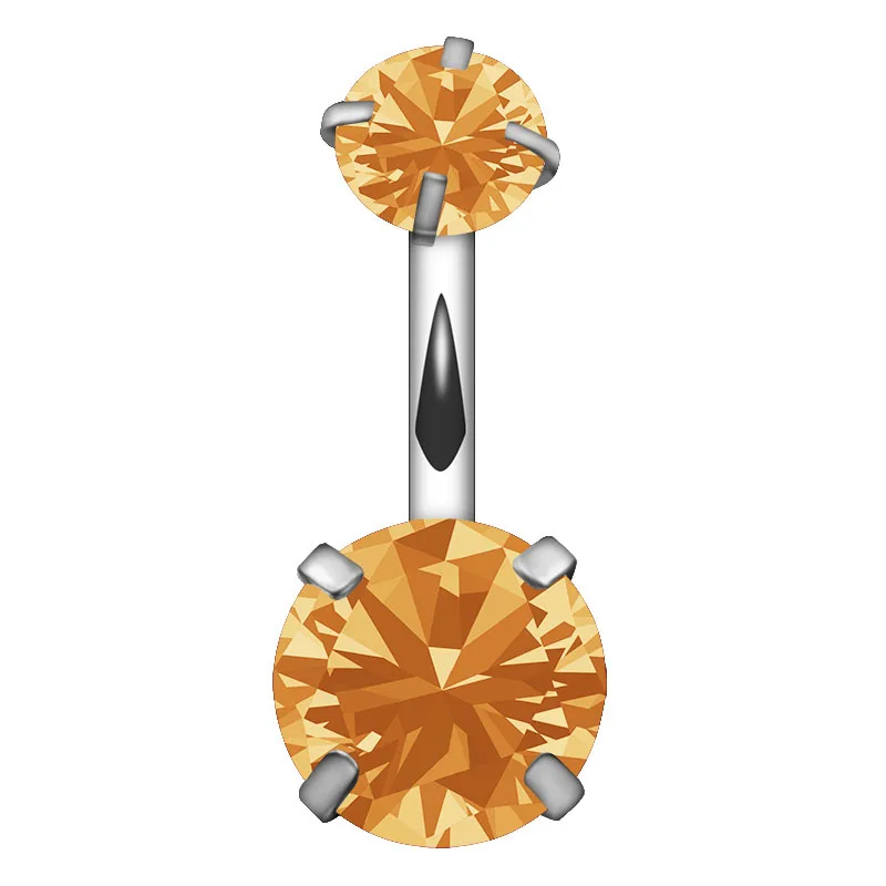 Модные популярные пикантные кольца на пупок серьги из нержавеющей стали с