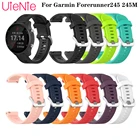 Ремешок силиконовый для смарт-часов Garmin Forerunner245, 245 м