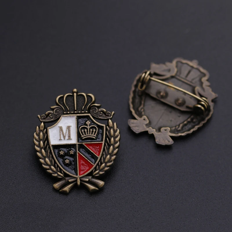 Значок в британском стиле ретро для мужчин и женщин модная брошь на лацкан