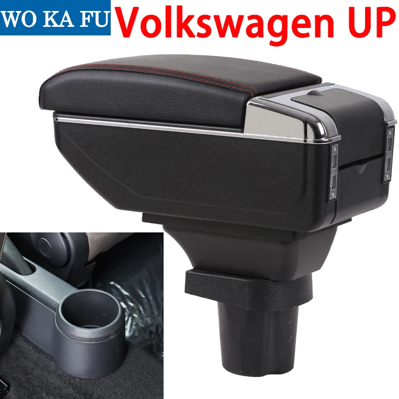 Подлокотник для Volkswagen vw центральный подлокотник с контейнером хранения и