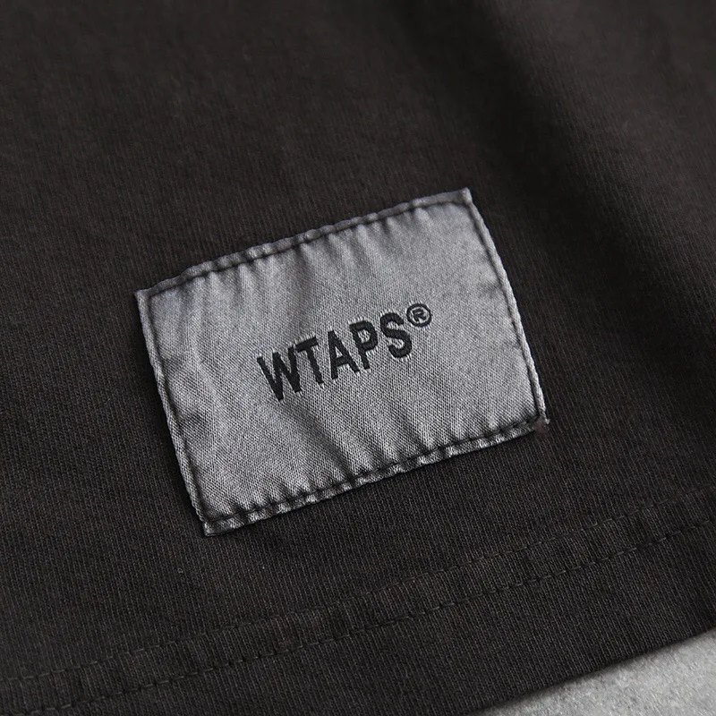 

WTAPS Long Sleeve T-shirt For Men Women Harajuku tshirt Hip Hop t shirt Japanese Streetwear Gym Clothing Tees Oversized tshirts