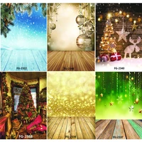 vinyl custom photography backdrops prop christmas day and floor theme photography background 5138