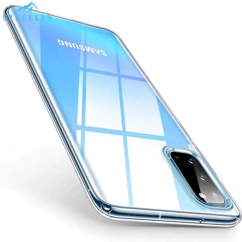 Мягкий ТПУ противоударный чехол для Samsung M51 A02S A12 M31S M21 M11 M30S S20 FE Coque S9 S8 S10 Plus S7 S6 Edge