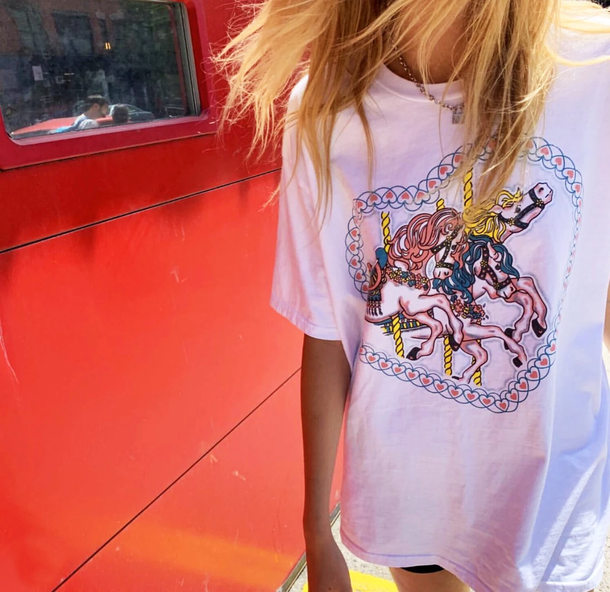 1 шт. сердце дом женские туфли лодочки с т рубашки идут вокруг колеса летние