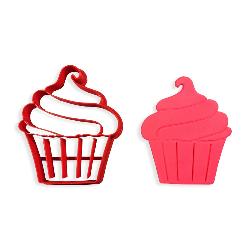 

Еда в форме сердца кексы и маффины Сделанные на заказ 3D печатные детские инструменты для украшения торта на день рождения