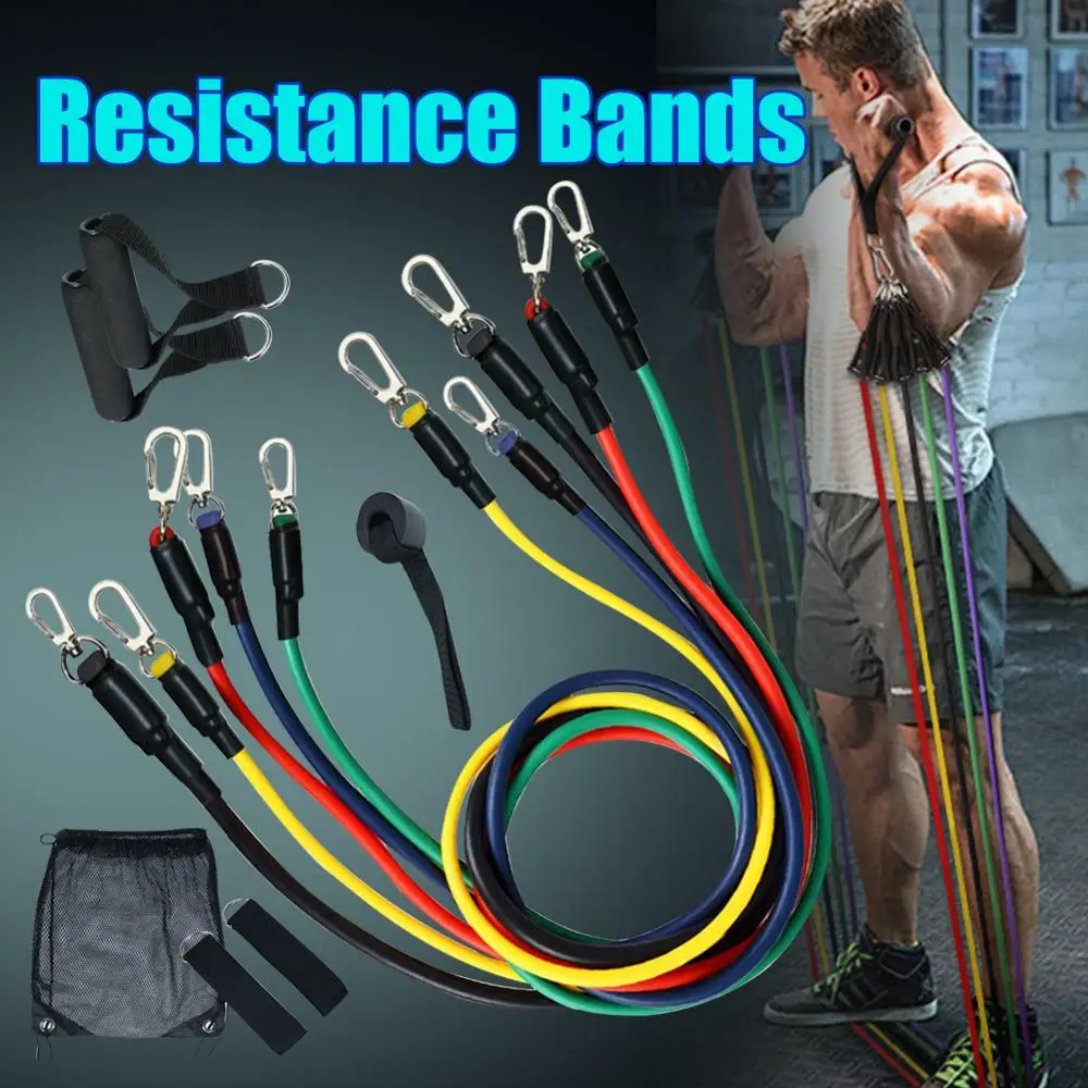 11 шт./компл. эластичная лента из латекса с педалью | Безопасность и защита