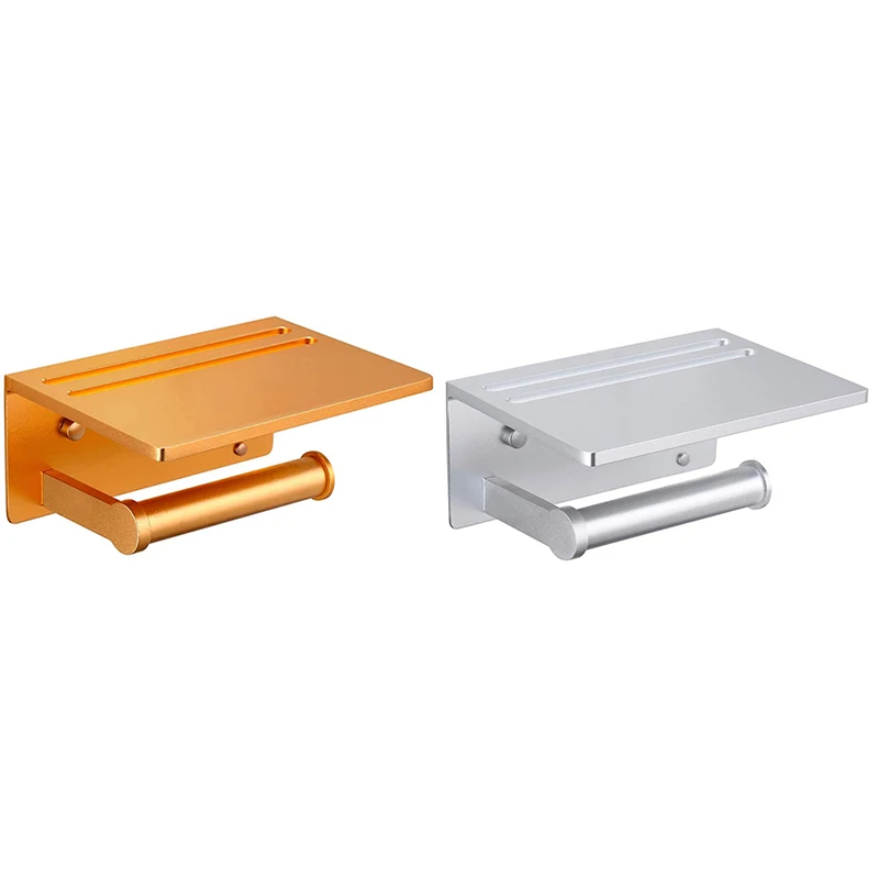 

Новый Туалет Бумага держатель, антикоррозийный Бумага держатель для туалетной бумаги, держатель телефона для ванной комнаты, ванная комнат...