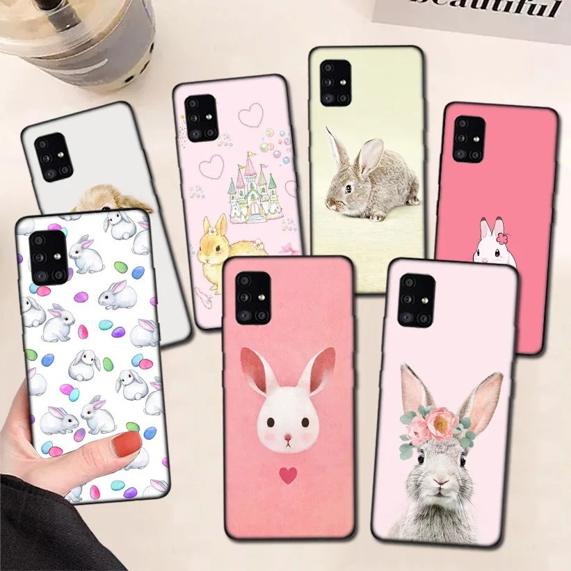 

Cartoon Bugs Bunny Rabbit Phone Case For Samsung Galaxy A51 A71 A50 A70 A81 A91 A30 A40 A20E A10S A6 A7 A8 A9 Cover Coque Funda