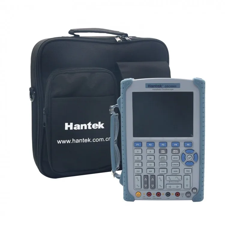 

Hantek DSO8060 5 in 1 Handheld Oscilloscope DMM Spectrum Analyzer Frequency Counter Arbitrary Waveform Generator Multimeter