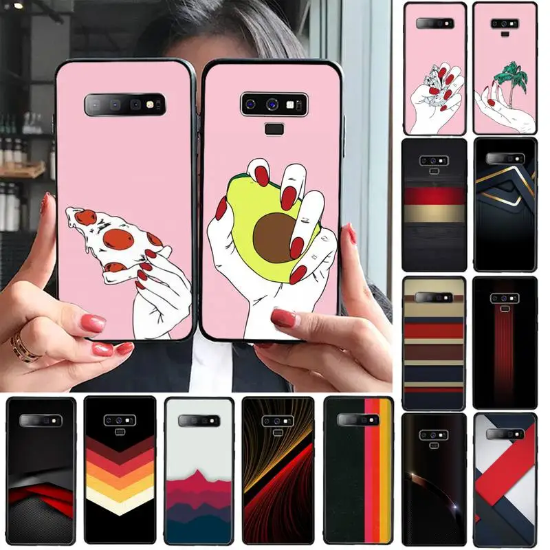 

Premium black wallpaper Phone Cases for iphone 11 12 Samsung A S 51 71 10 21 70 30 20 S Pro max x 5G Soft silicone cover