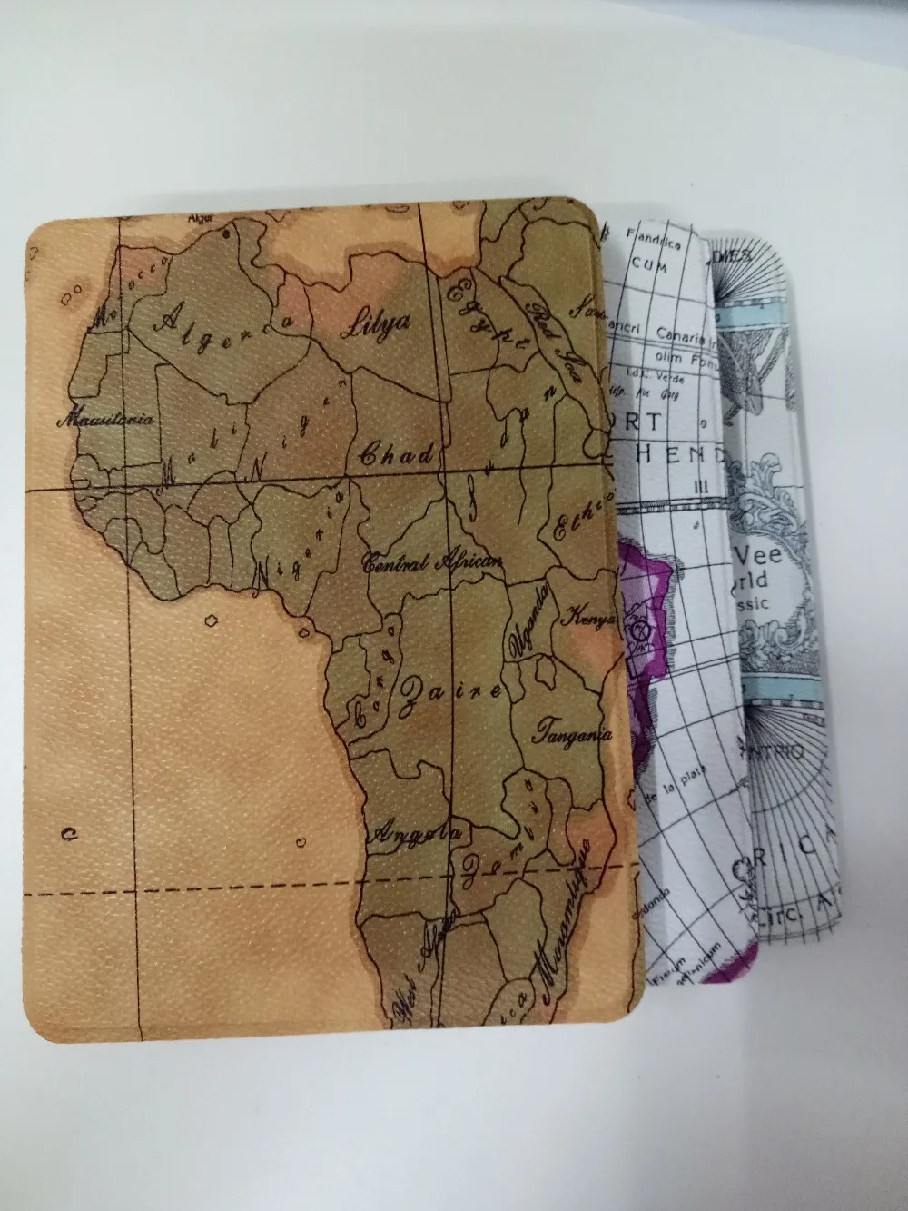 Чехол для Amazon Kindle Voyage Ультратонкий чехол из искусственной кожи с рисунком карты 6