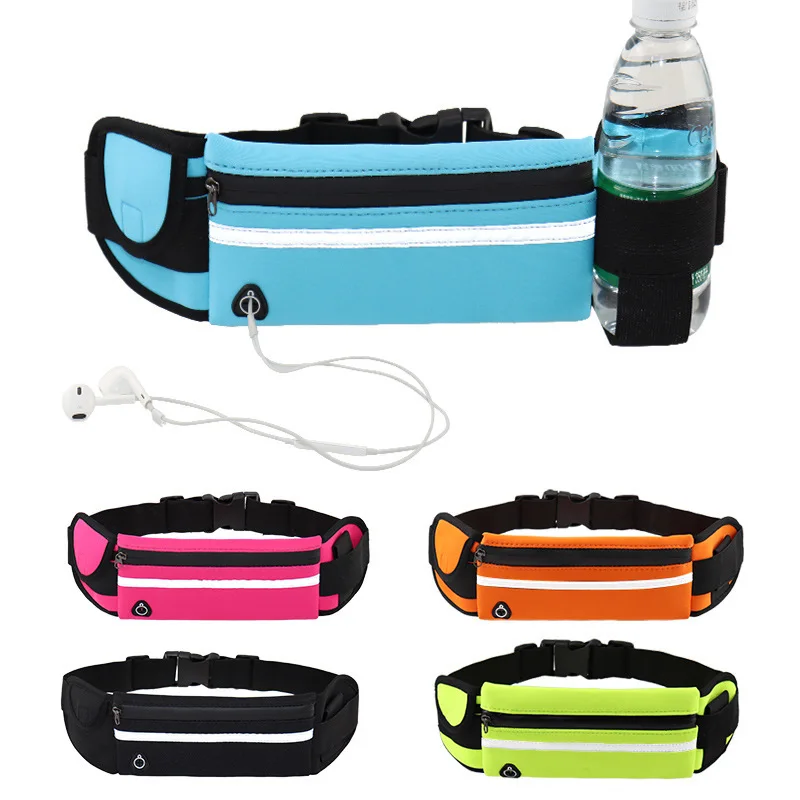 Waterproof Running Waist Bag Sports Belt Gym Bag Men Women Hold Water Cycling Run Belt Portable Outdoor Phone Holder